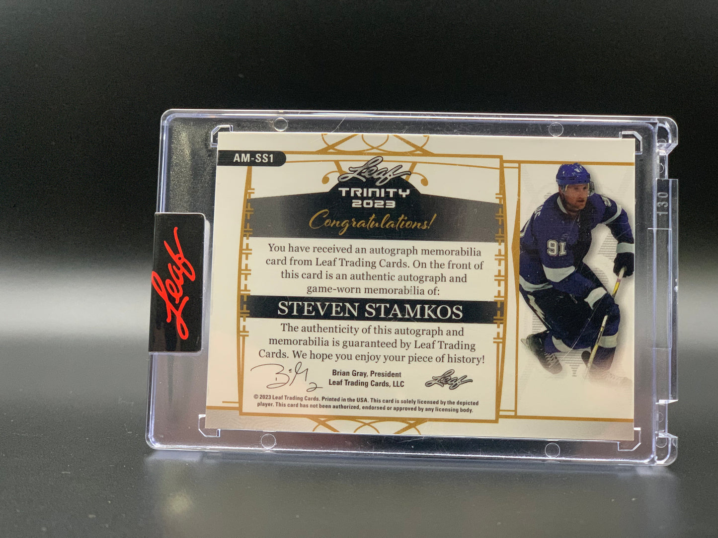 2023 Steven Stamkos Trinity Leaf