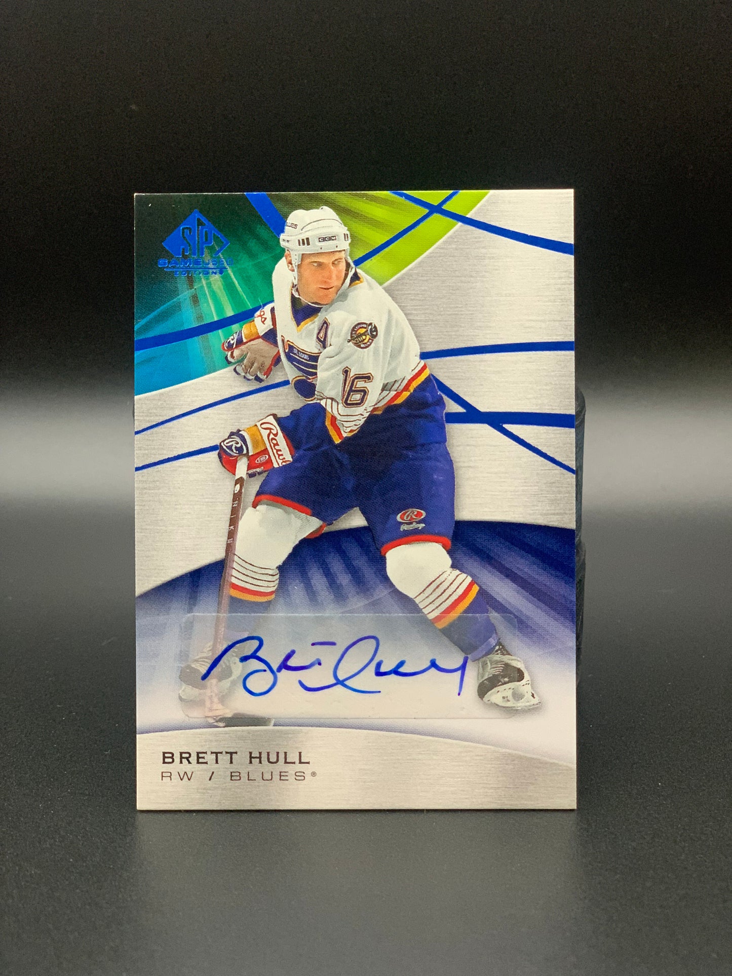 2020 Brett Hull Upper Deck Signature