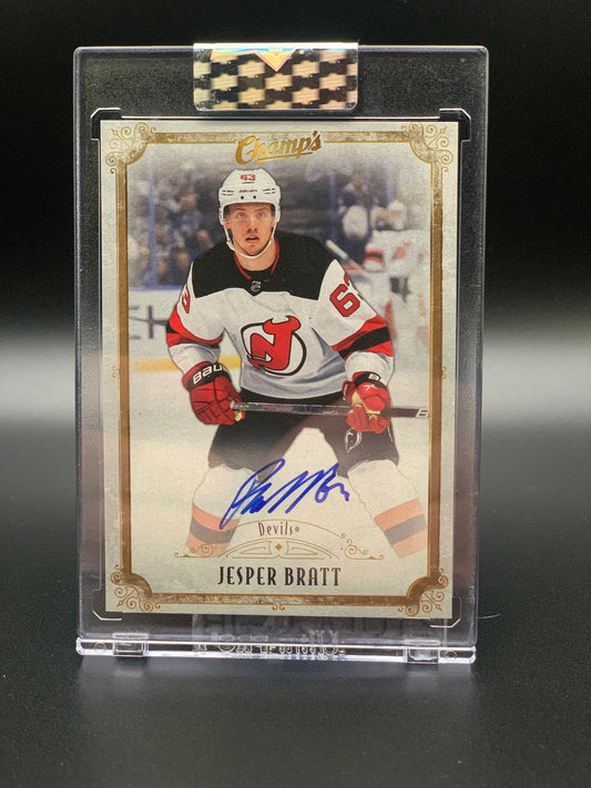 2021 Jesper Bratt UD Champs Auto