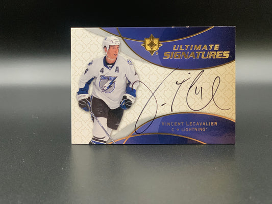 2008 Vincent Lecavalier UD Ultimate Collection Auto