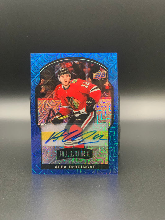 2020-2021 ALEX DEBRINCAT ALLURE BLUE LINE AUTO 15/35