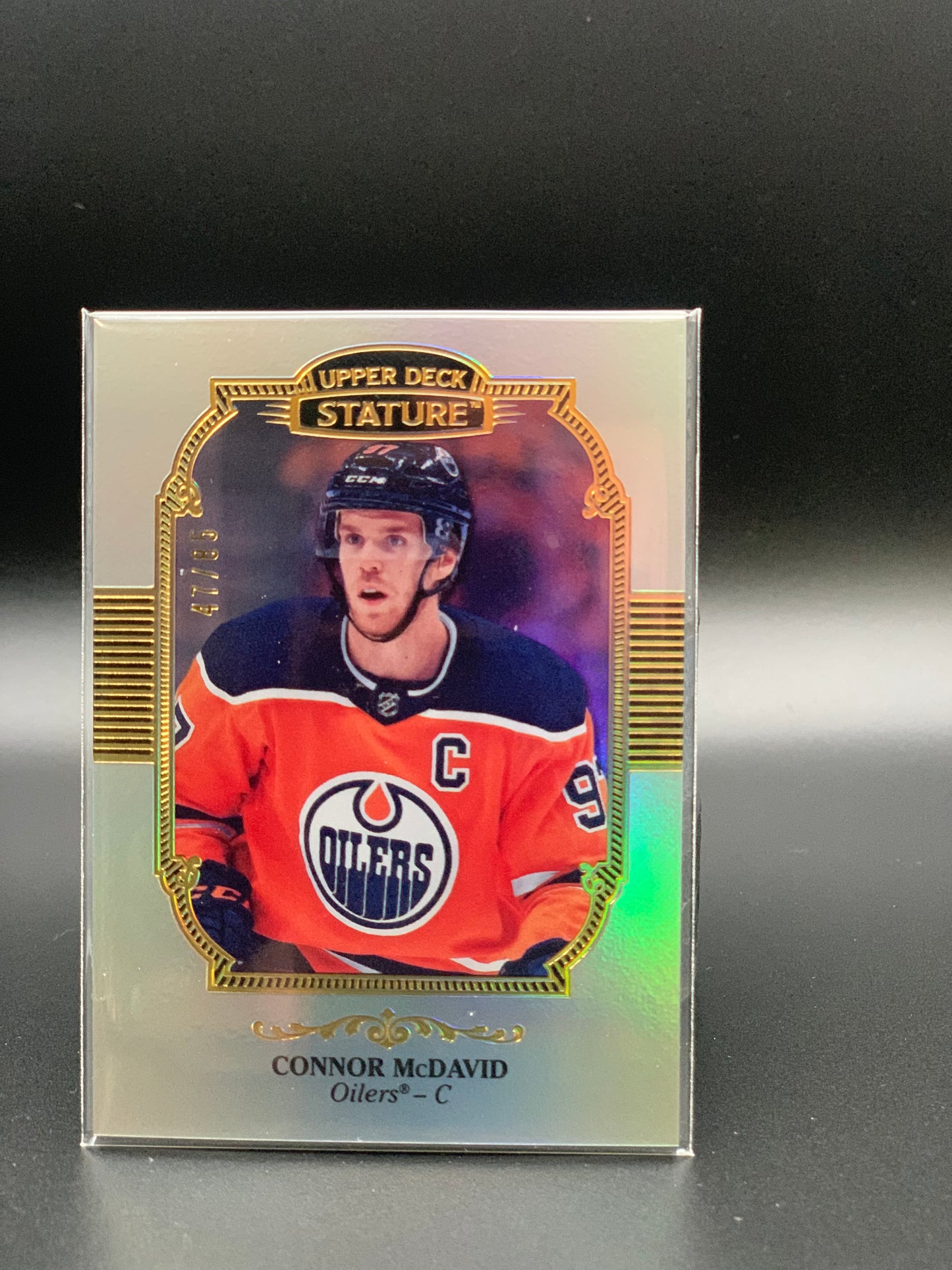 2019 Connor McDavid UD Stature /85