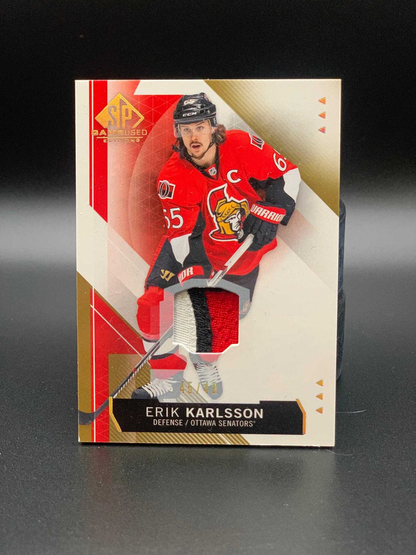 2015 Erik Karlsson SP Game Used /49