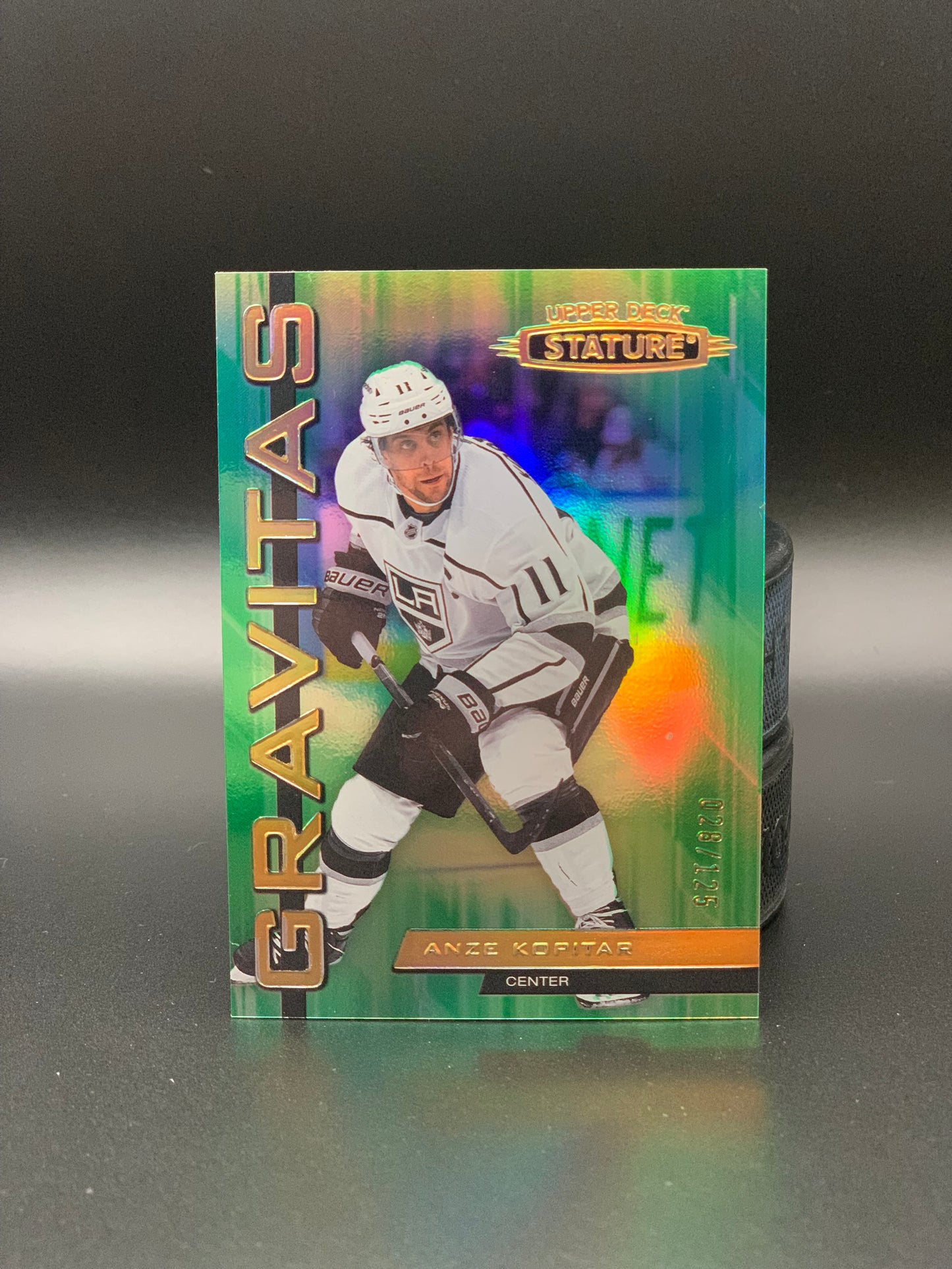 2021 Anze Kopitar Upper Deck Stature /125