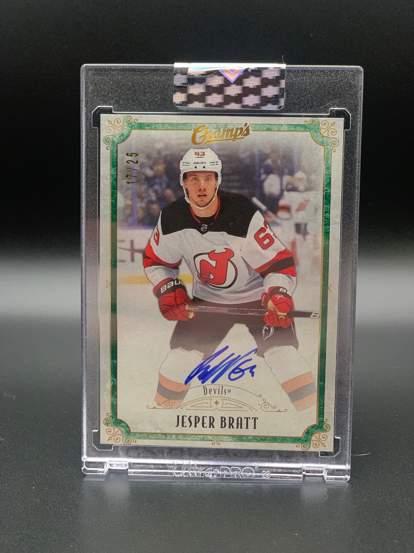 2021 Jesper Bratt UD Champs Auto /25